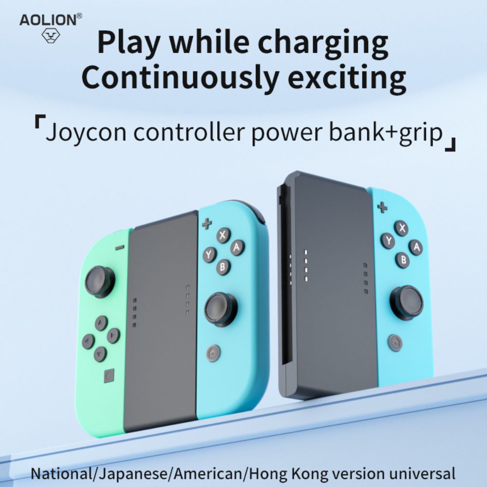 Gaming Kit Accessories Nintendo Switch - AOLION Portable Switch joncon Charging Grip