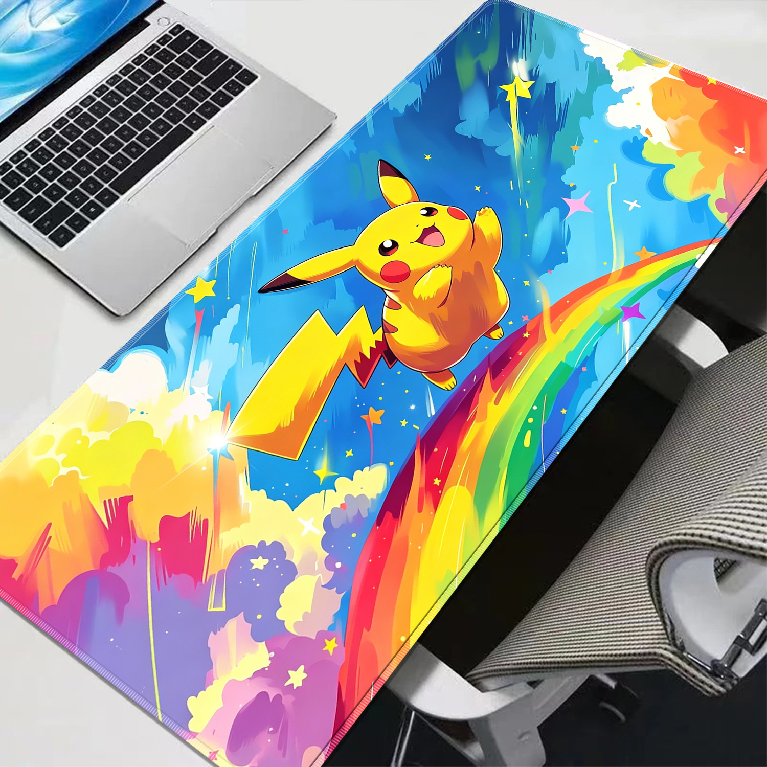 Gaming Accessories For Gaming Desk - Rubber Mouse Pad Mouse Mat Desk