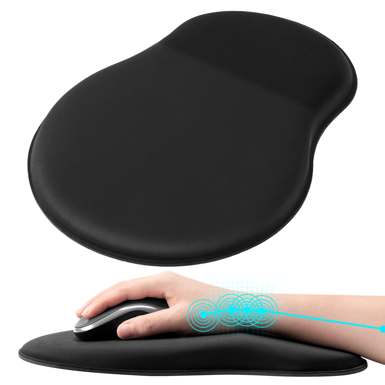 Gaming Accessories On Sale - Ergonomic Mouse Pad with Wrist Rest,