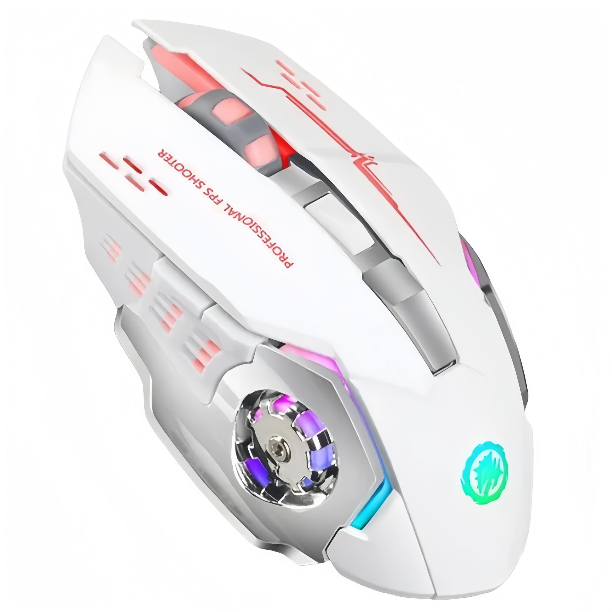 Gaming Hand Accessories - RGB Dual-Mode Bluetooth 5.2 Mouse 2.4G