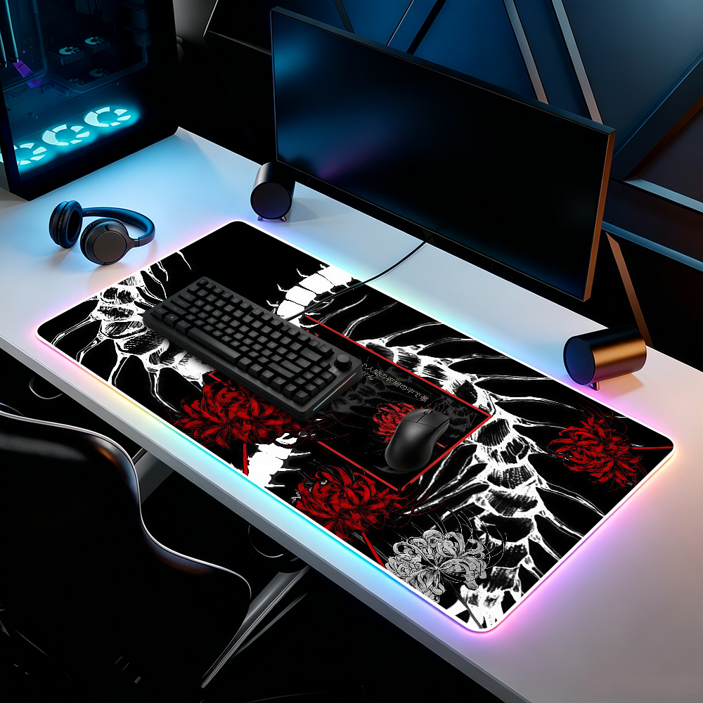 Gaming Accessories On Sale - T-Tokyo Ghoul Anime Mouse Pad RGB