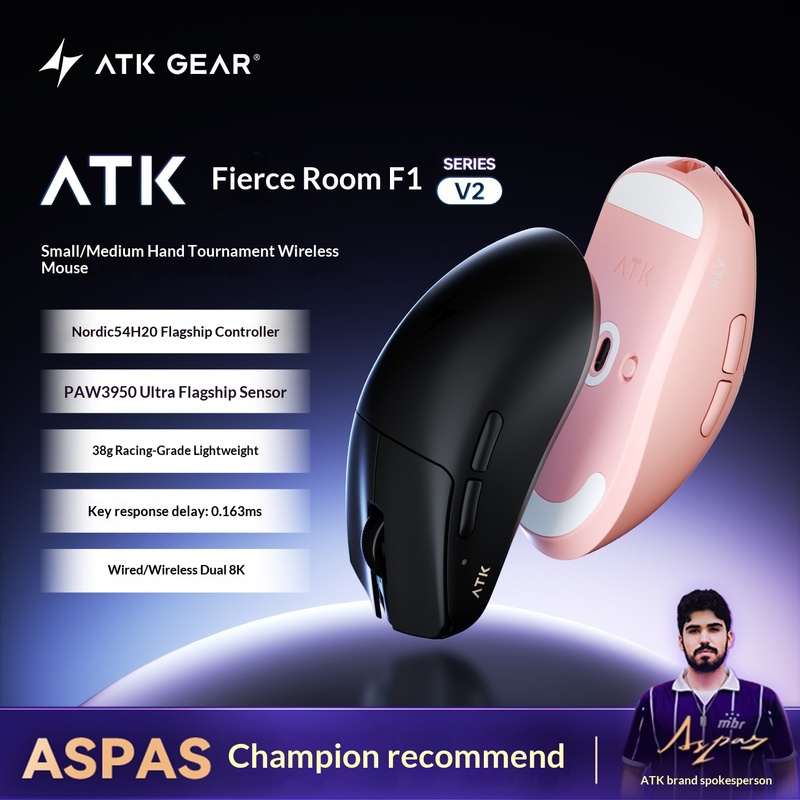 Gaming Hand Accessories - Atk Wireless Gaming Mouse Liekong F1