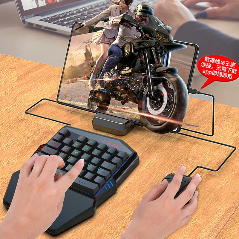 T-WOLF TF900 One Handed Keyboa - Gaming Hand Accessories 评论和价格