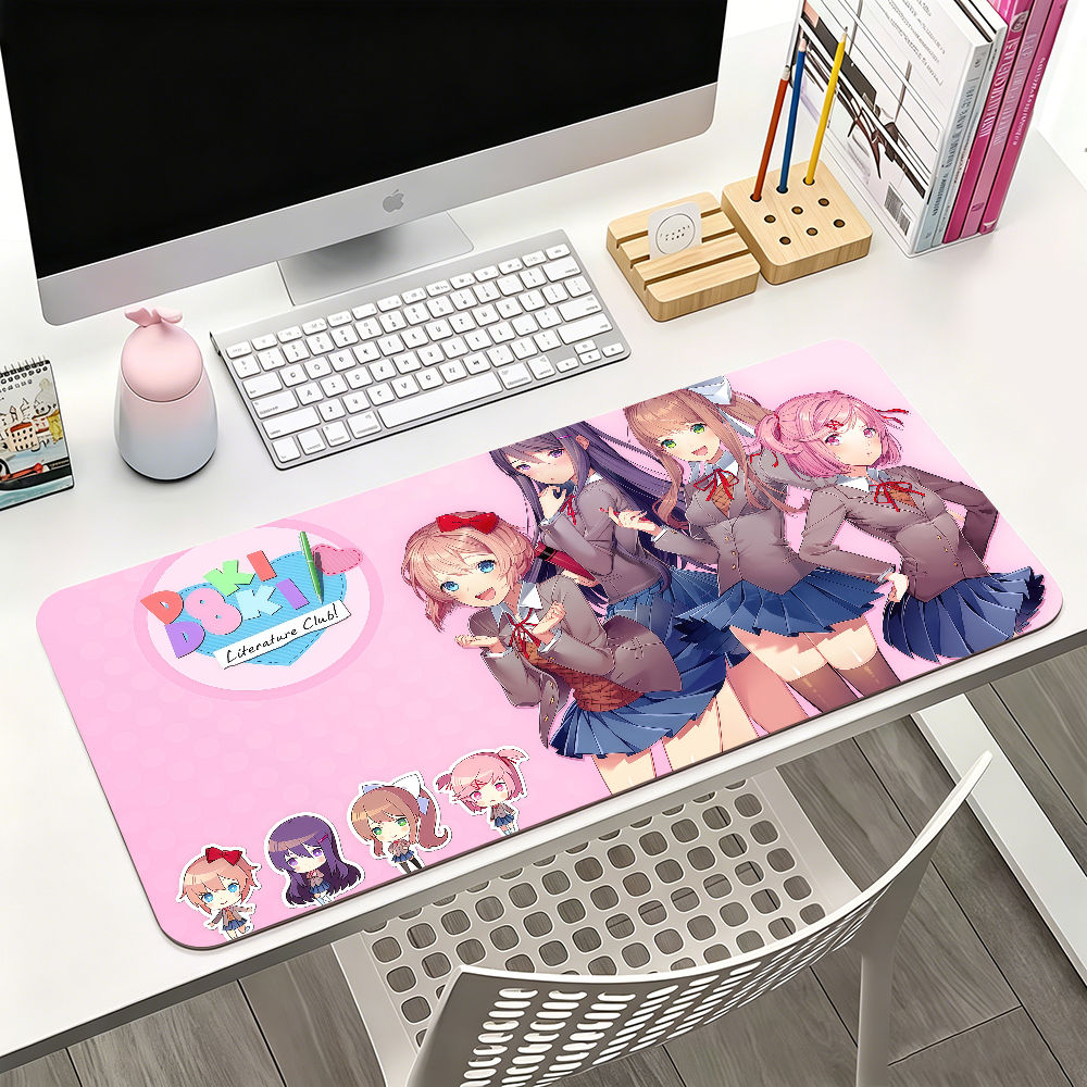 Game DDLC cute girl Mouse Pad  - Gaming Accessories On Sale 评论和价格