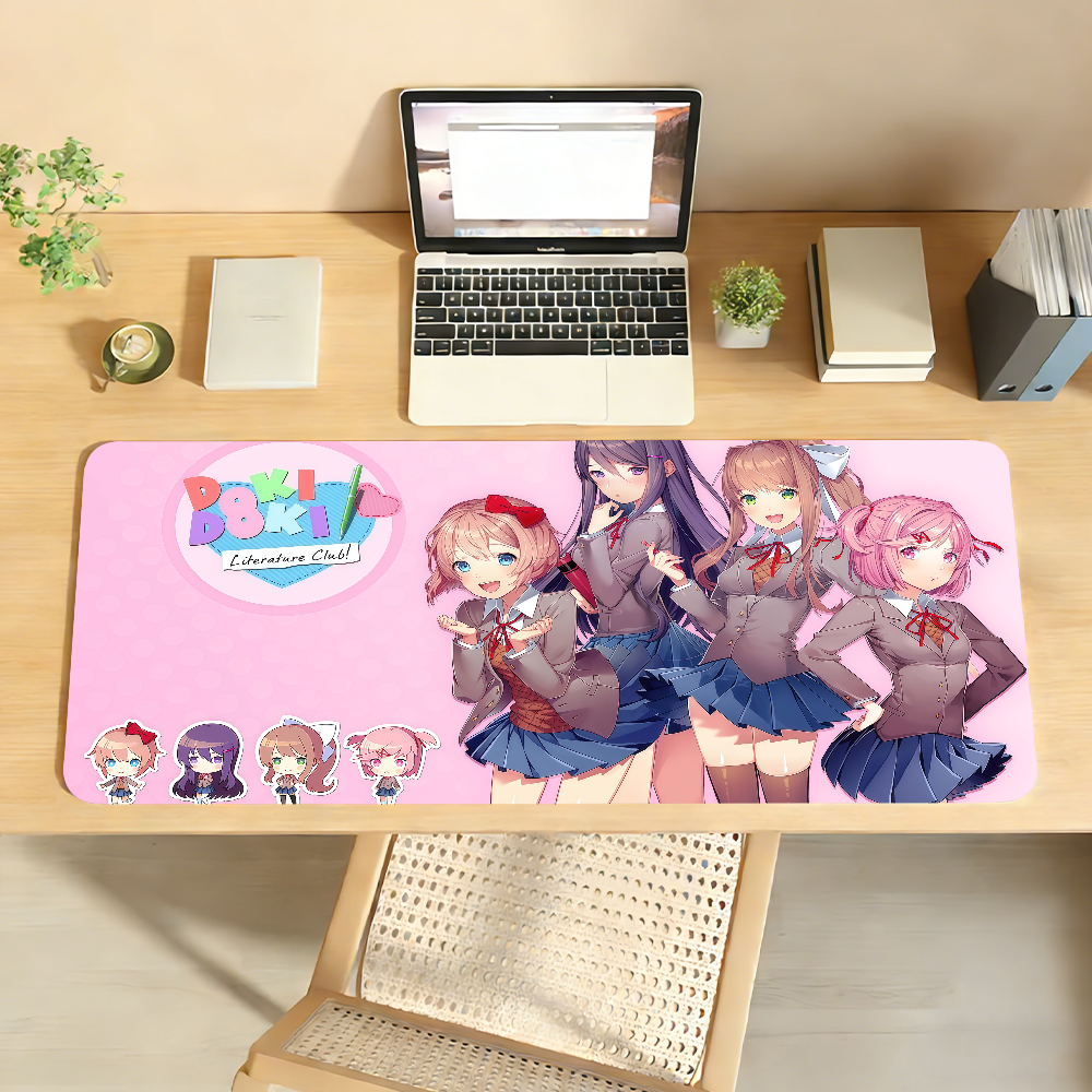 Game DDLC cute girl Mouse Pad  - Gaming Accessories On Sale 评论和价格