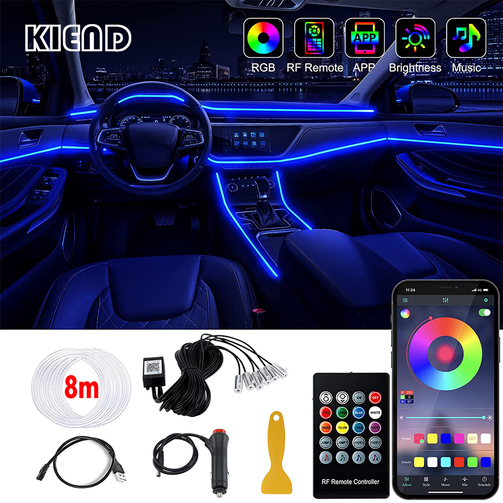 LED Car Interior Ambient Strip - Rgb Hub Sync 评论和价格