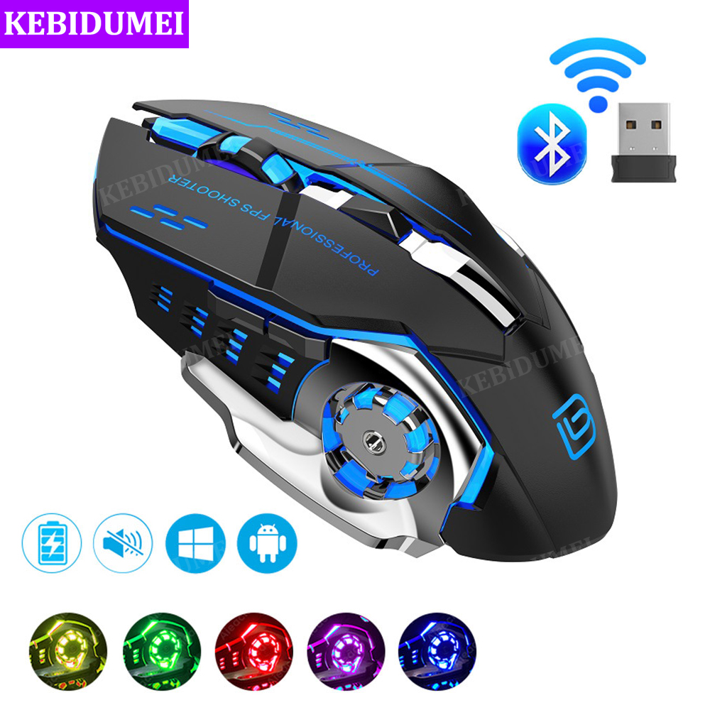 Bluetooth 5.2 Mouse 2.4G Wirel - Gaming Hand Accessories 评论和价格