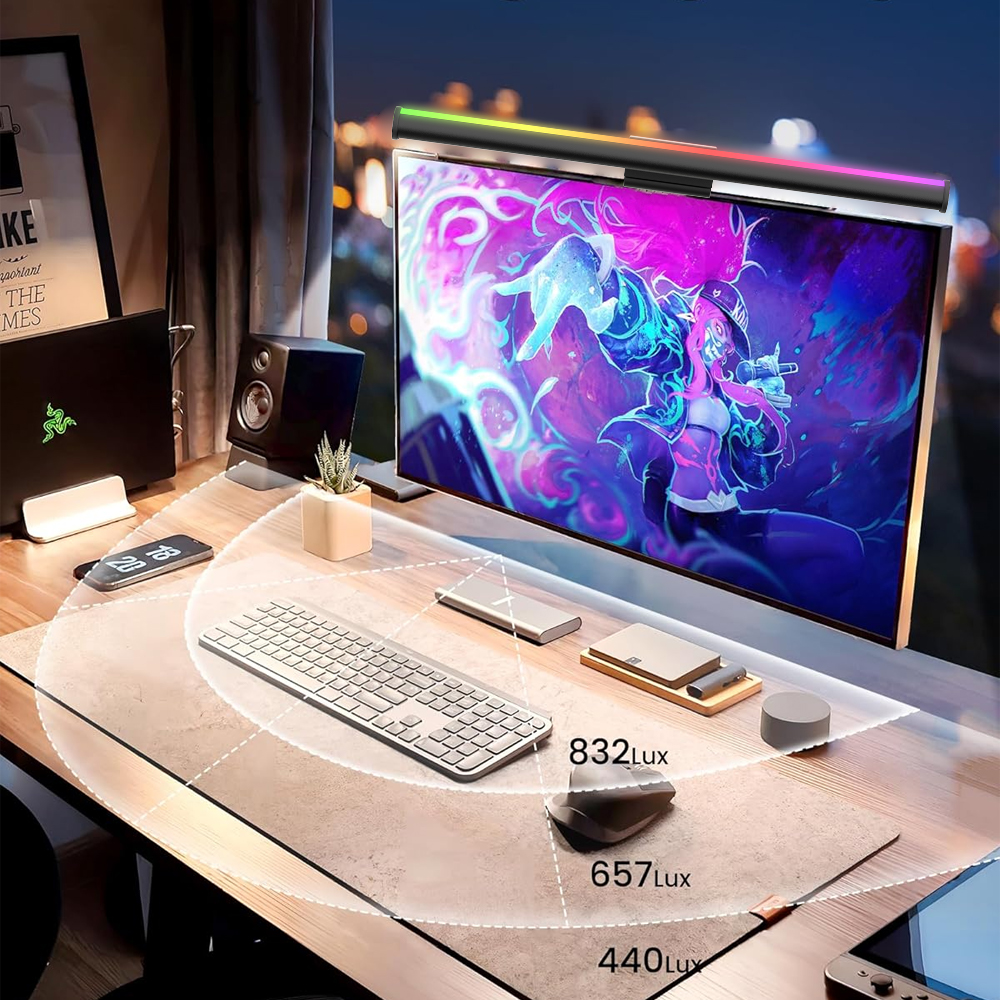Screen Hanging Lamp Monitor Li - Gaming Accessories For Gaming Desk 评论和价格