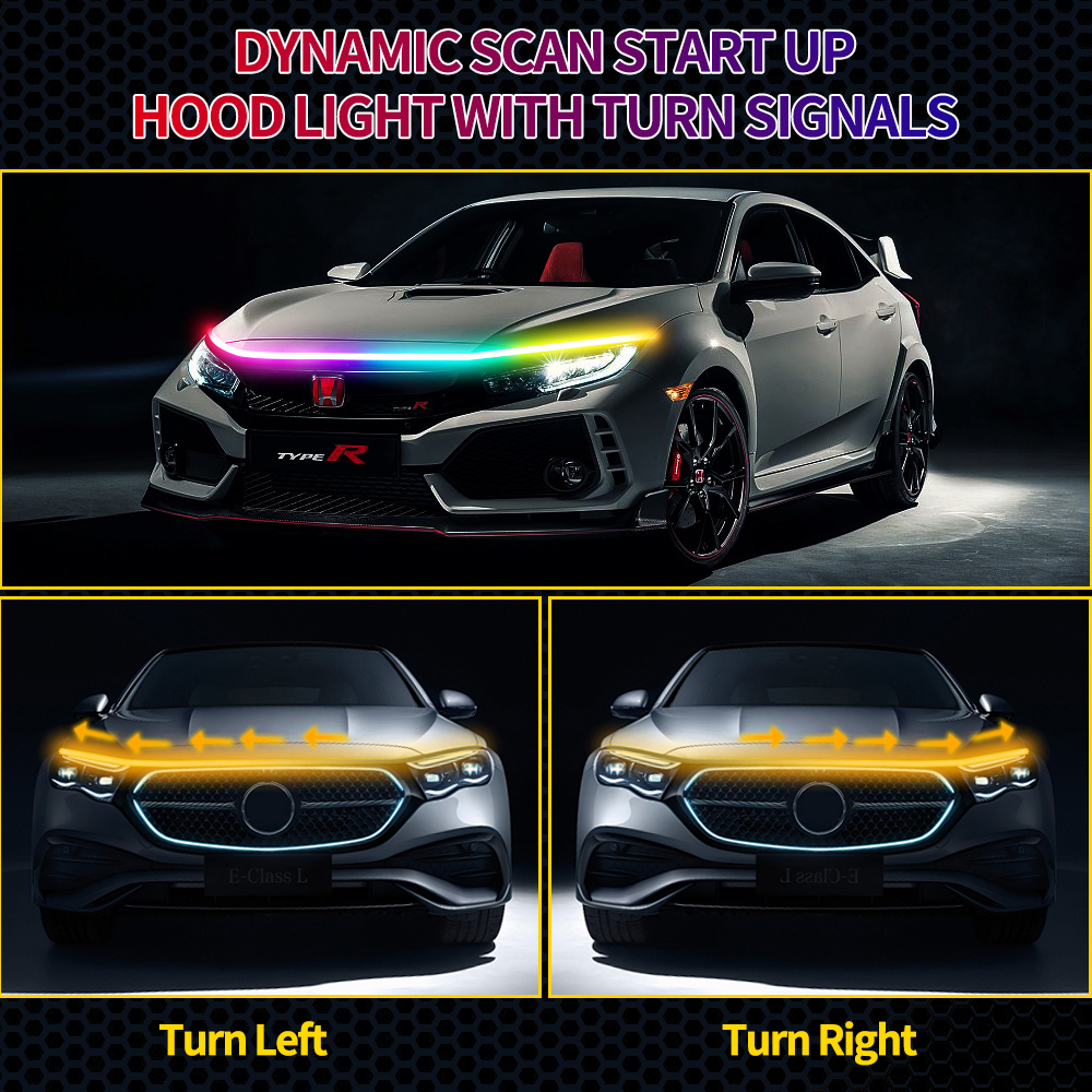 RGB Dynamic Scan Start Up DRL  - Rgb Hub Sync 评论和价格