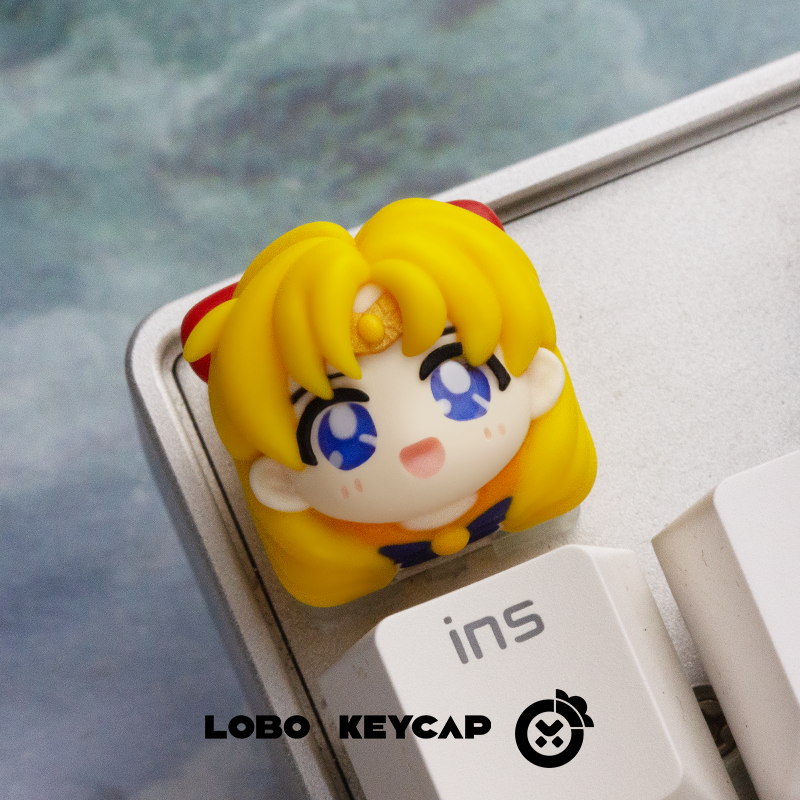 Anime Sakura Keycaps Hand-made - Gaming Hand Accessories 评论和价格