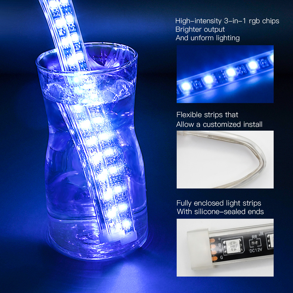 12 PCS Motorcycle LED Light ki - Rgb Hub Sync 评论和价格
