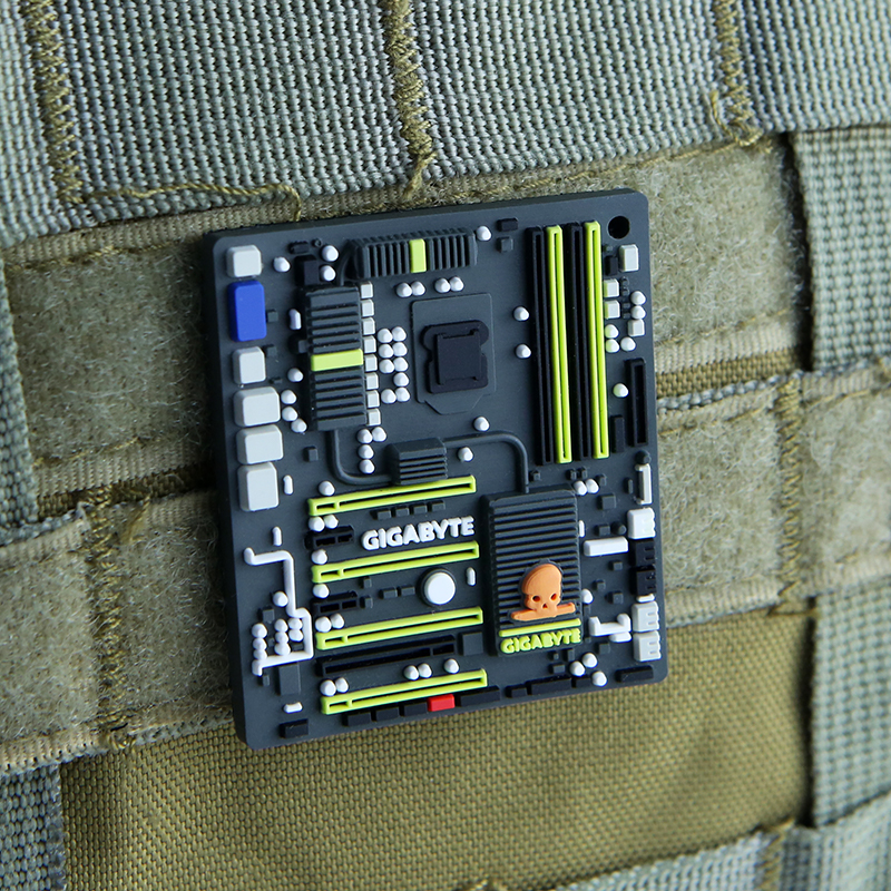 PC ROG Motherboard PVC Patch R - Gaming Hardware And Accessories 评论和价格