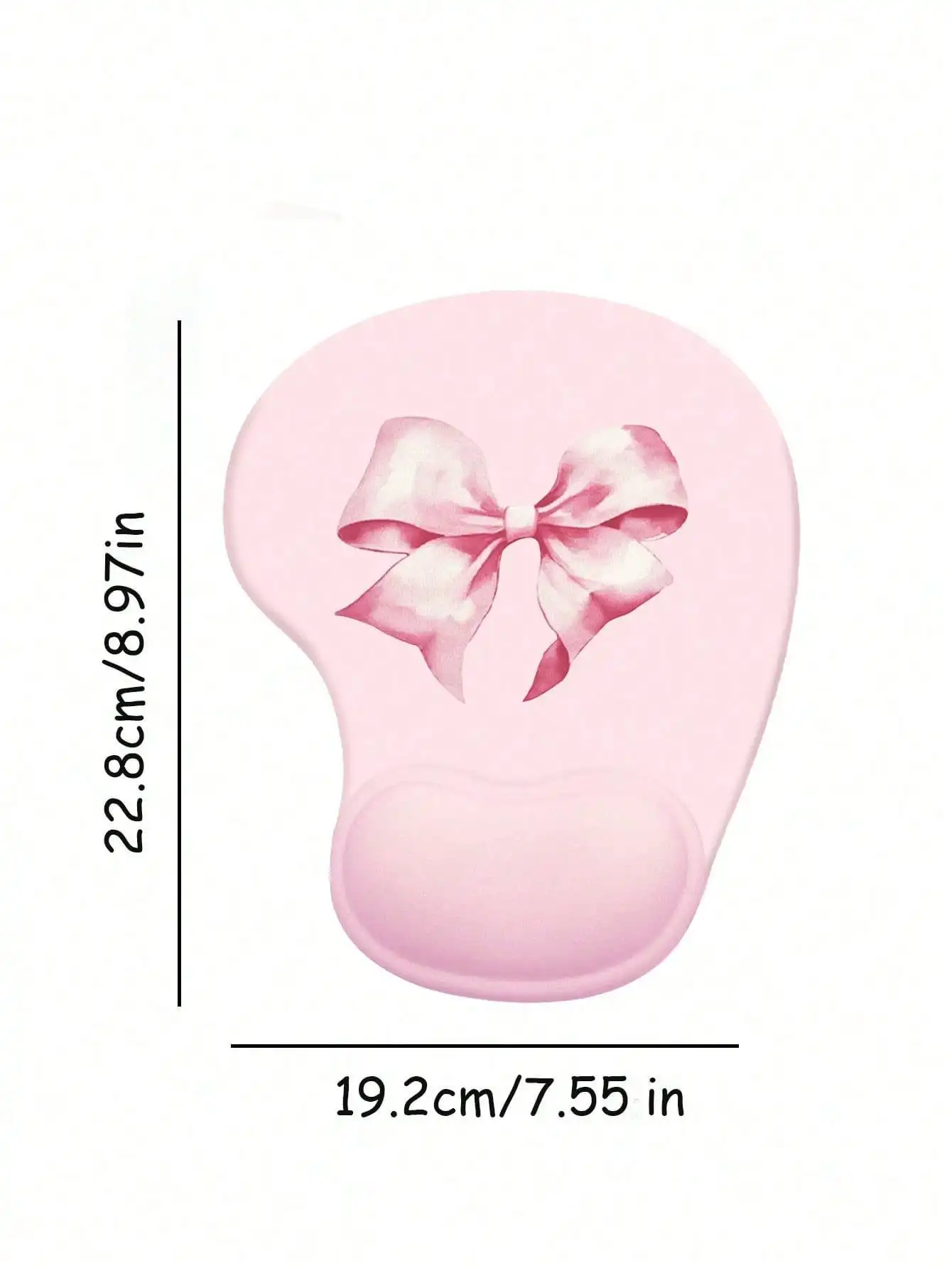 1 Piece Pink Bow Mouse Pad, Th - Gaming Accessories Pink 评论和价格