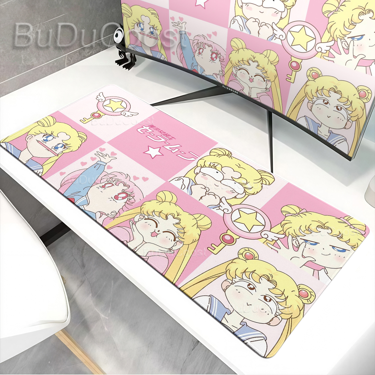 XXL Sailor Moon Cute Pink Anim - Gaming Accessories Pink 评论和价格