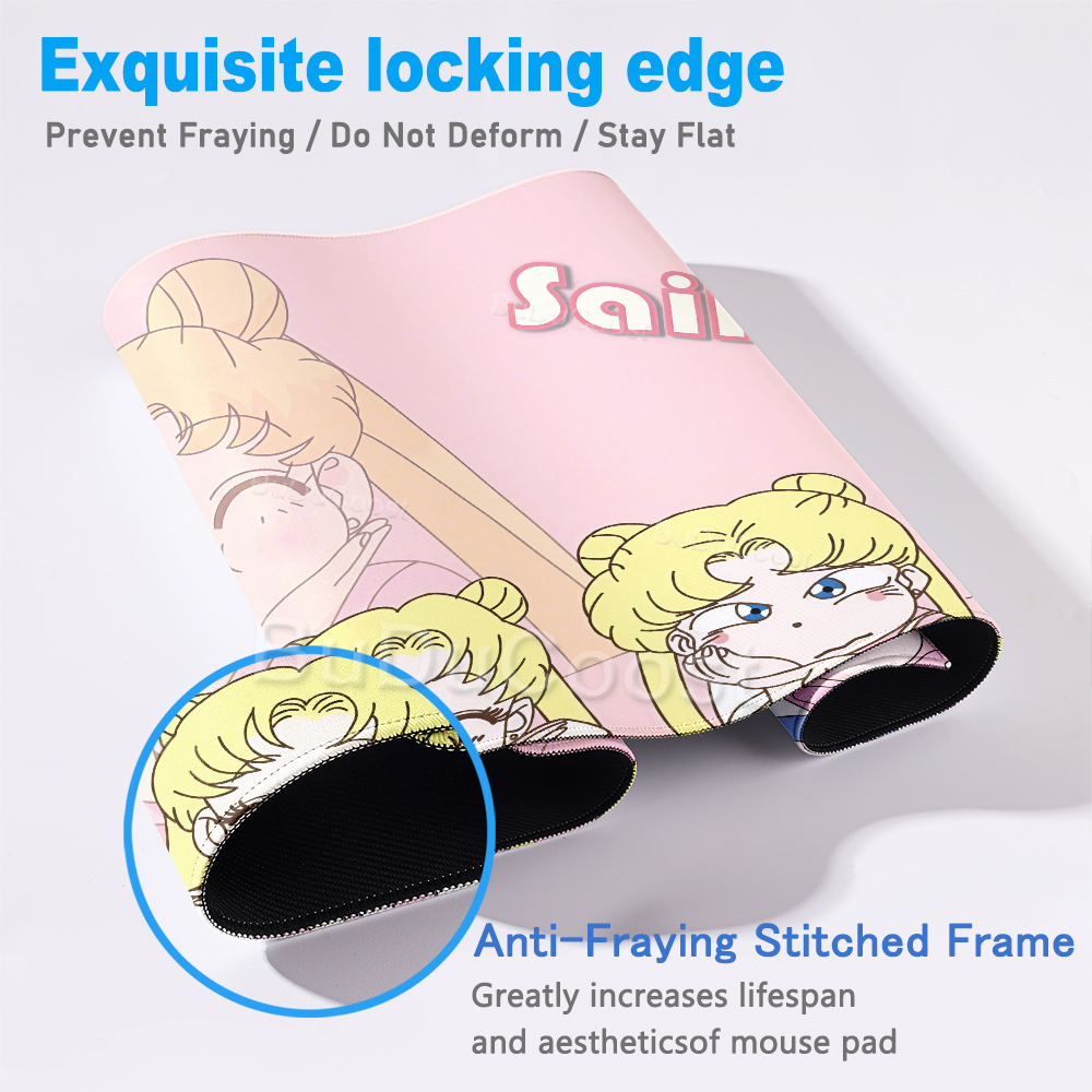 XXL Sailor Moon Cute Pink Anim - Gaming Accessories Pink 评论和价格