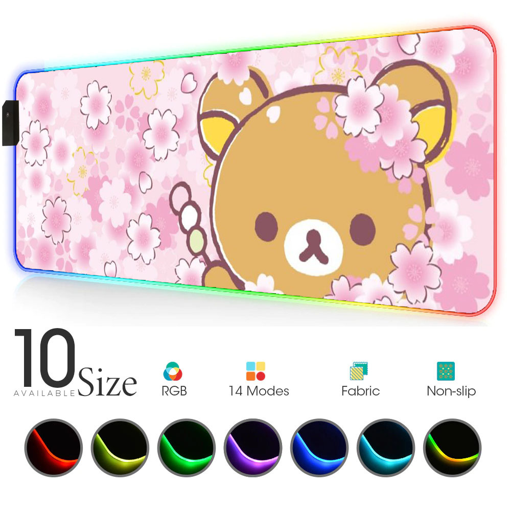 Korilakkuma Mouse Pad Xxl Cute - Gaming Accessories Pink 评论和价格