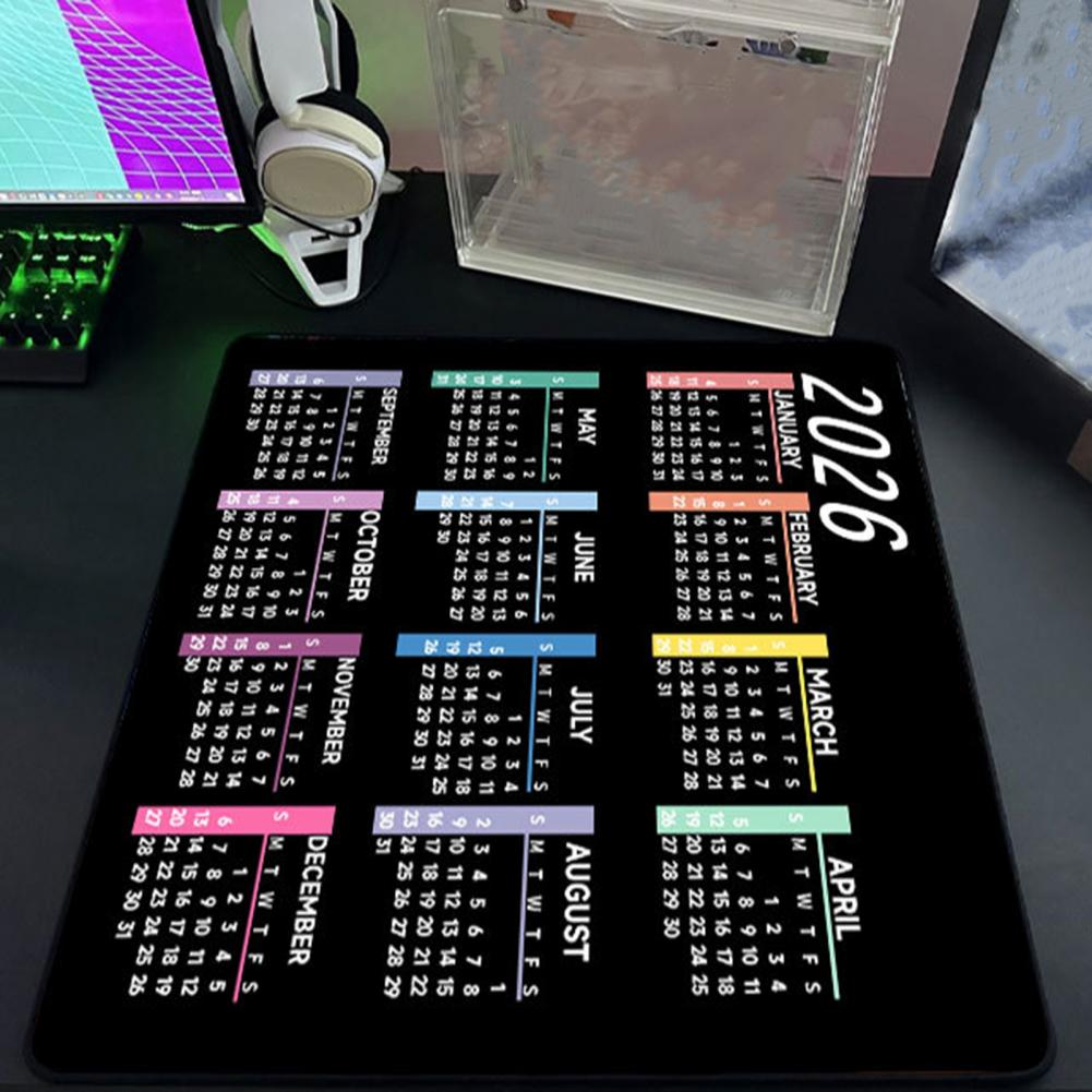 2026 Calendar Mouse Pad Waterp - Gaming Accessories For Gaming Desk 评论和价格