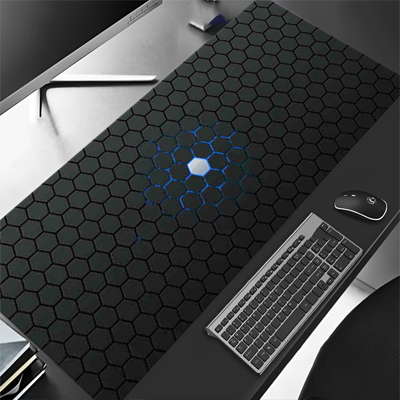 Hexagon Large Gaming Mouse Pad - Gaming Accessories For Gaming Desk 评论和价格