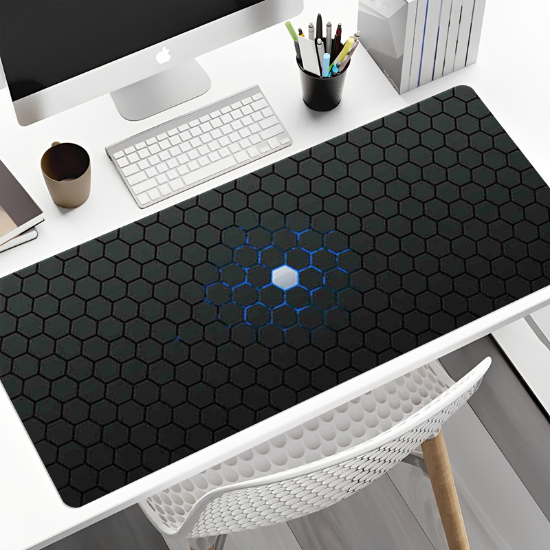 Hexagon Large Gaming Mouse Pad - Gaming Accessories For Gaming Desk 评论和价格