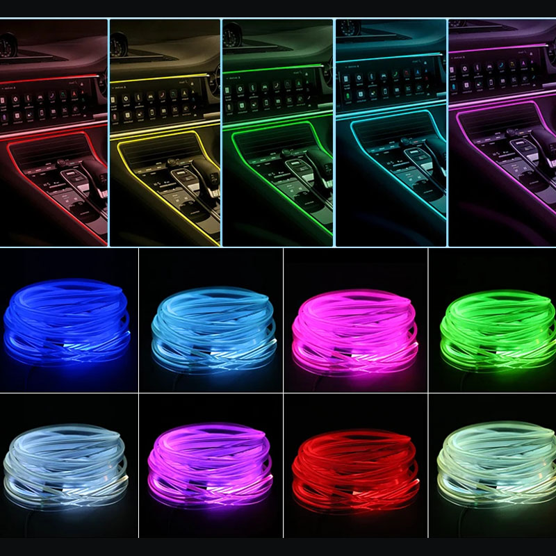 Car RGB Ambient LED Light Stri - Rgb Hub Sync 评论和价格