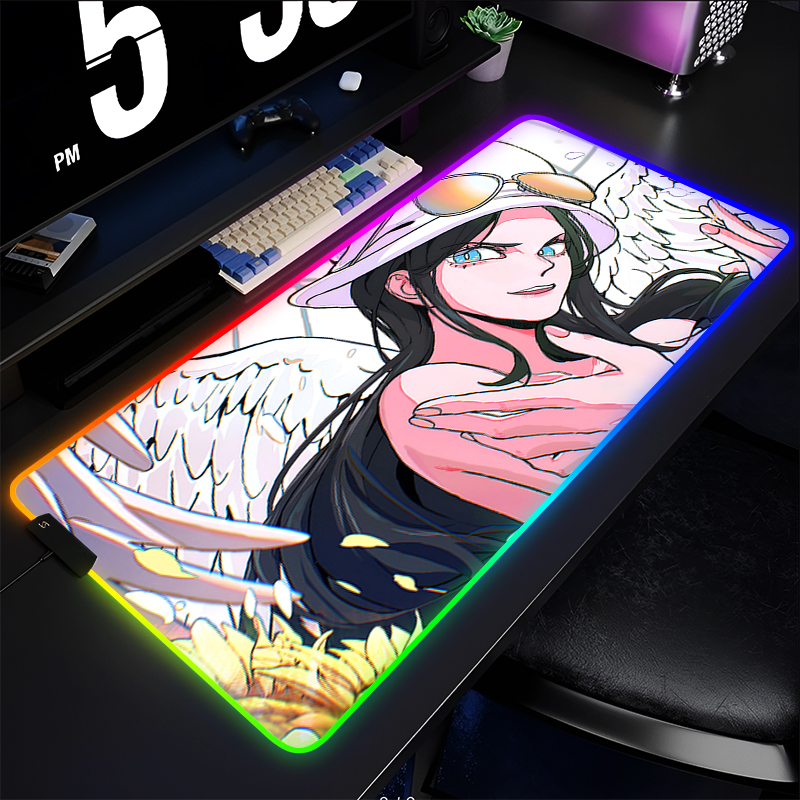 RGB Backlight Mouse Pad one pi - Gaming Accessories Led 评论和价格