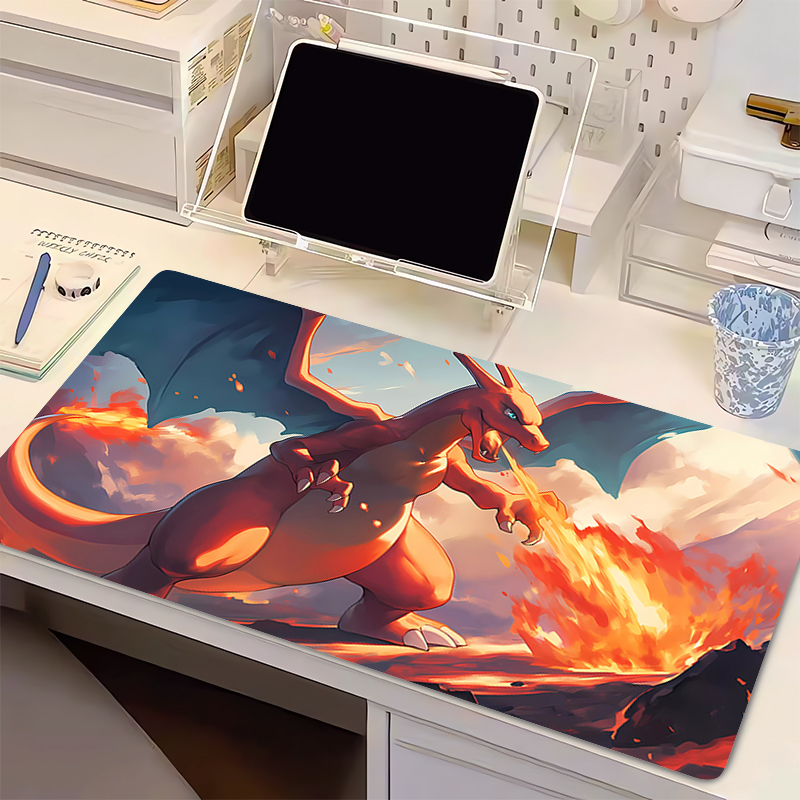 Natural Rubber Mouse Pad Pokem - Gaming Accessories For Gaming Desk 评论和价格