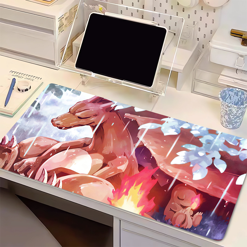 Natural Rubber Mouse Pad Pokem - Gaming Accessories For Gaming Desk 评论和价格