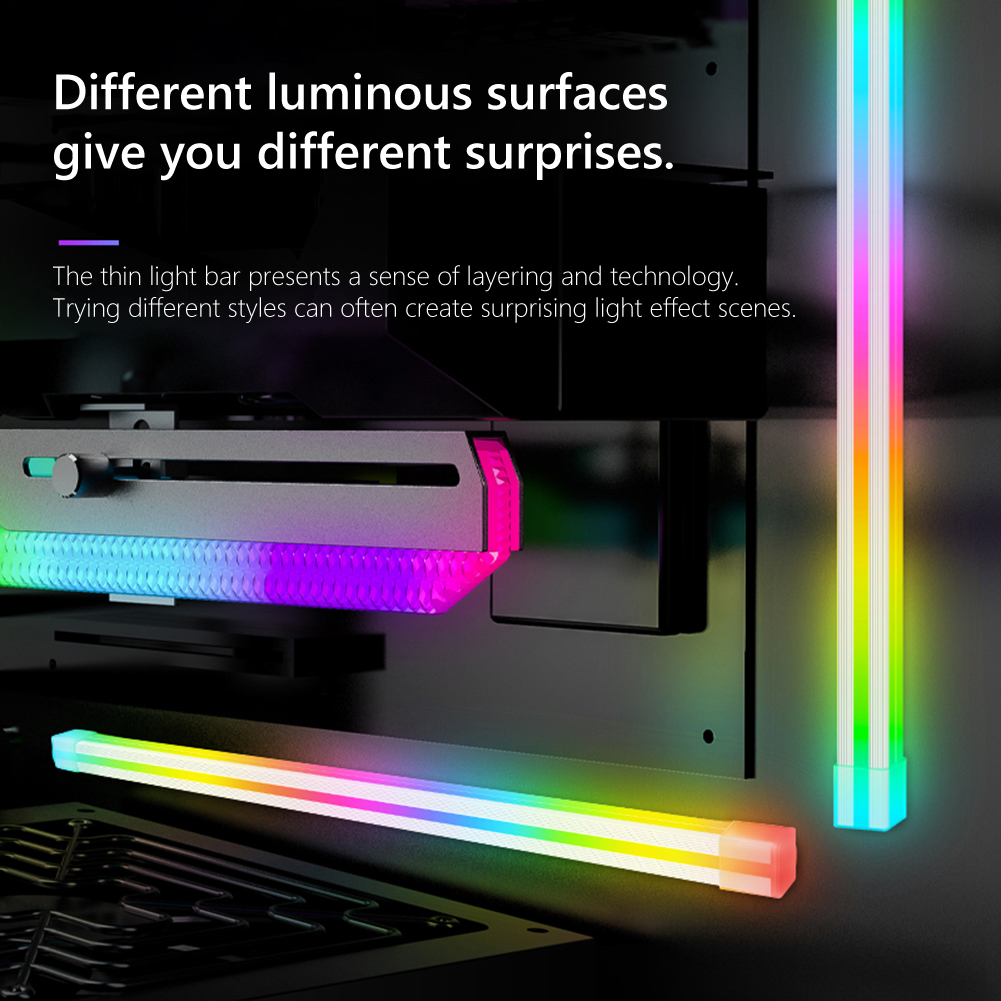 1/2PCS COOLMOON 30cm Aluminum  - Rgb Hub Sync 评论和价格