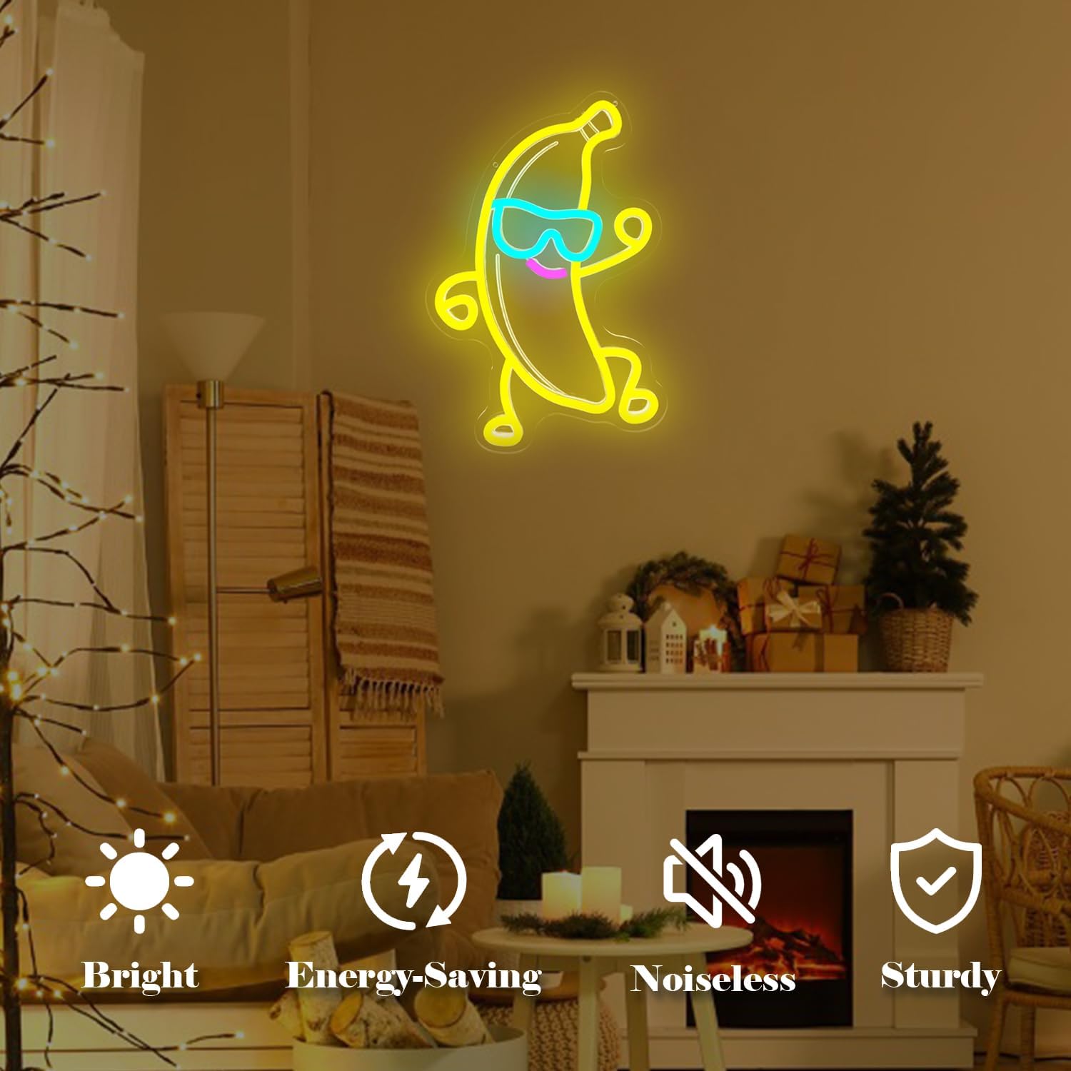 Banana Dancing Neon Sign LED D - Gaming Accessories Led 评论和价格