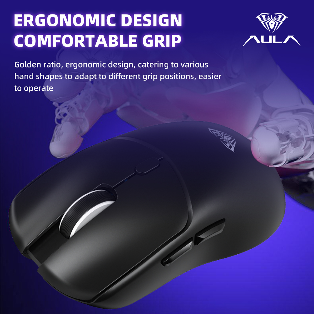 AULA SC580X Wireless Mouse Tri - Gaming Hand Accessories 评论和价格