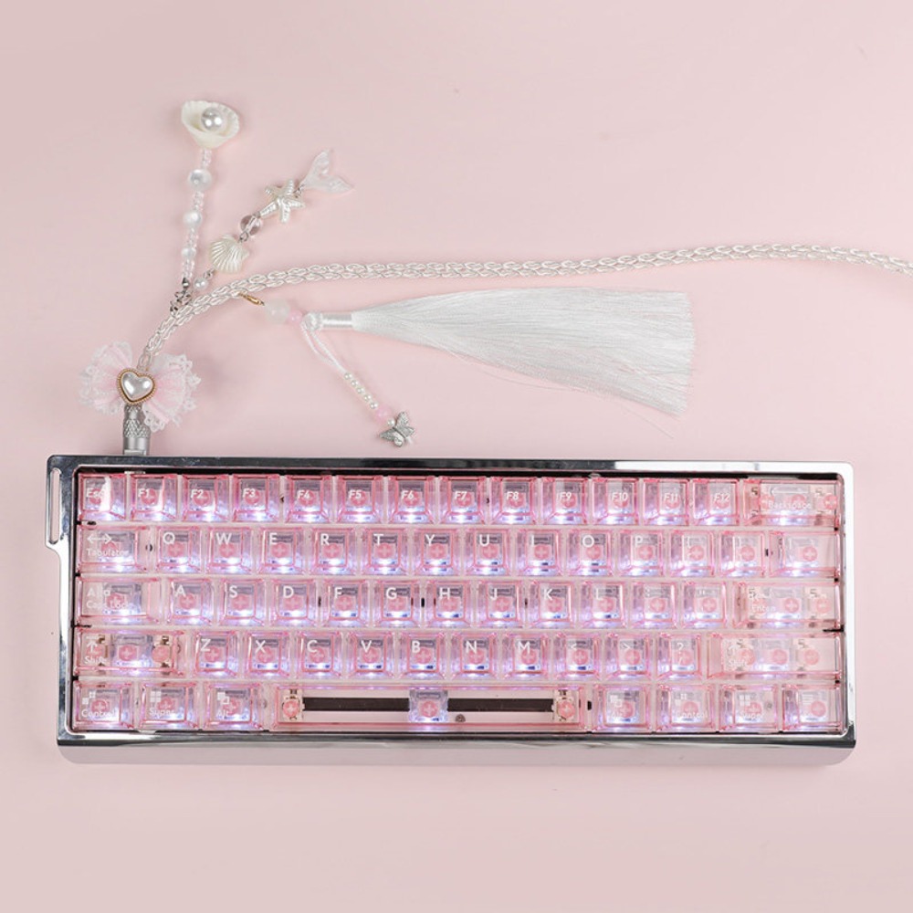 Mechanical Keyboard Aviation P - Gaming Accessories Pink 评论和价格