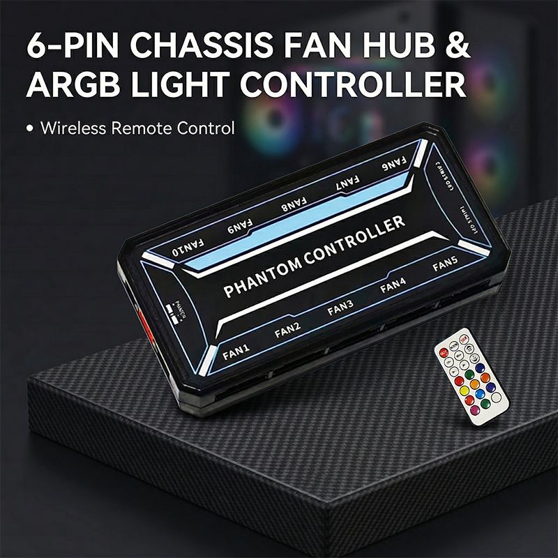 SysCooling ARGB PWM Fan Contro - Rgb Hub Sync 评论和价格