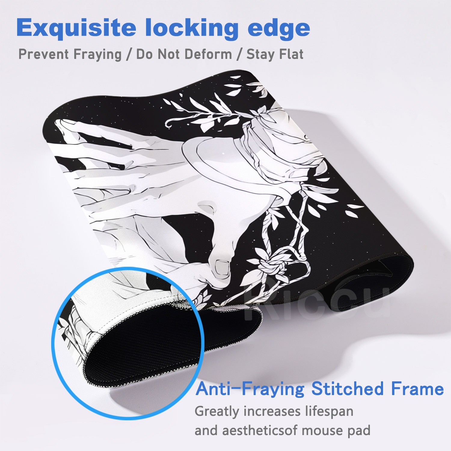 HD Large Black White XXL Gothi - Gaming Hand Accessories 评论和价格
