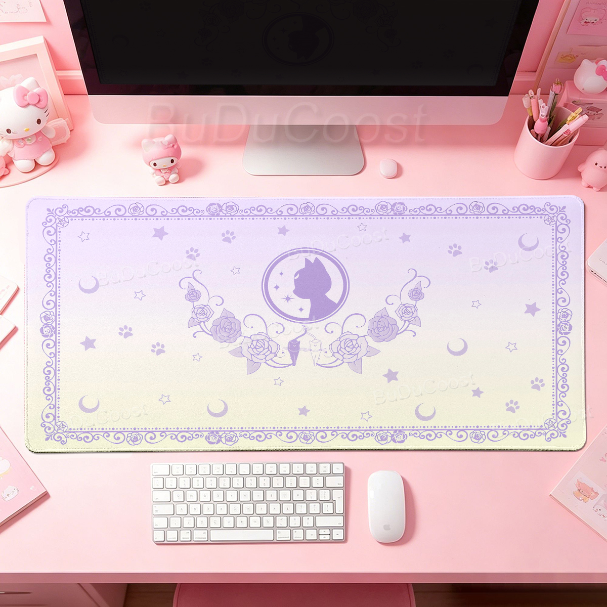 Kawaii Anime Girls Pink Mouse  - Gaming Accessories Pink 评论和价格