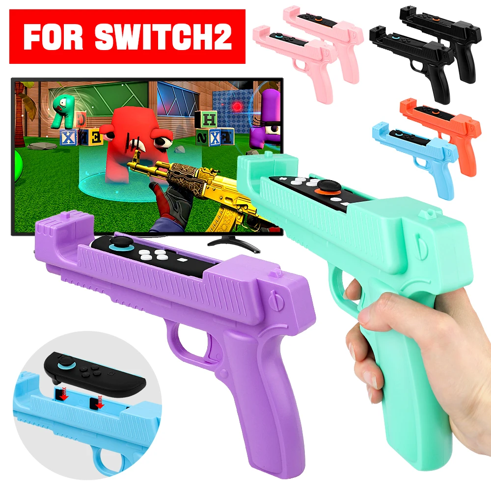 1 Pair Shooting Game Gun for S - Gaming Hand Accessories 评论和价格