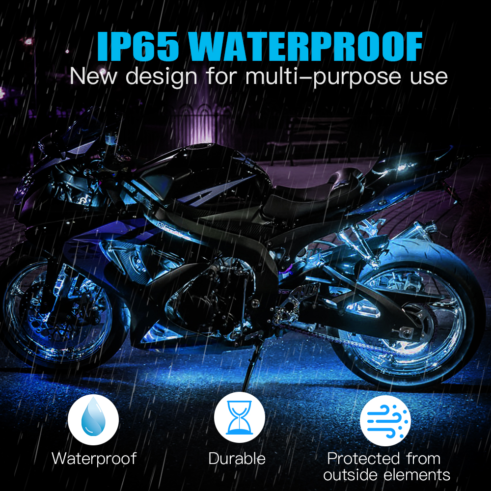 LED Motorcycle Decorative Ambi - Rgb Hub Sync 评论和价格