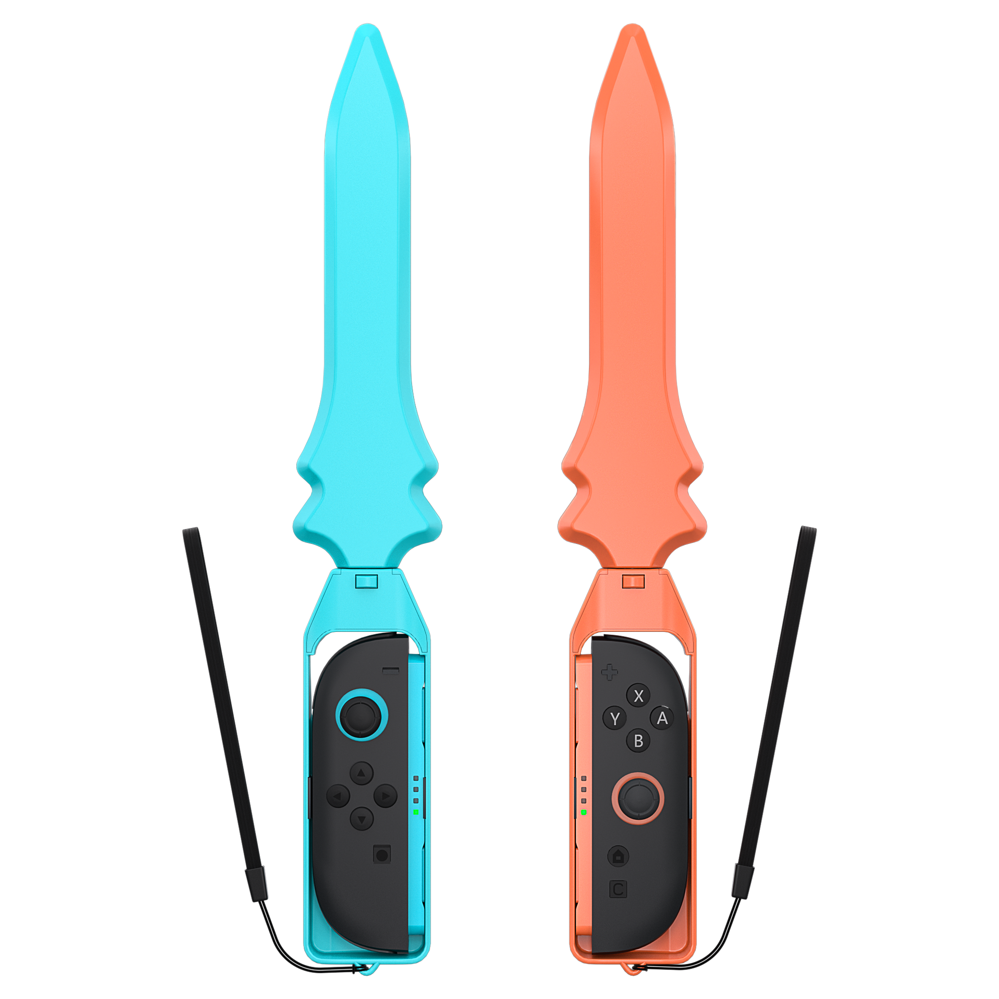 2 Pack Sword-Shaped Controller - Gaming Kit Accessories Nintendo Switch 评论和价格